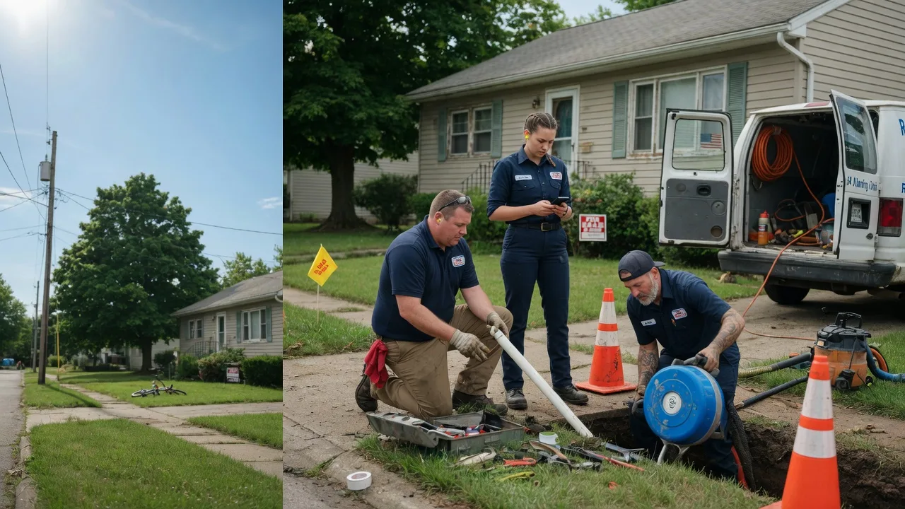 Sewer Line Repair in Jamestown, KS near me